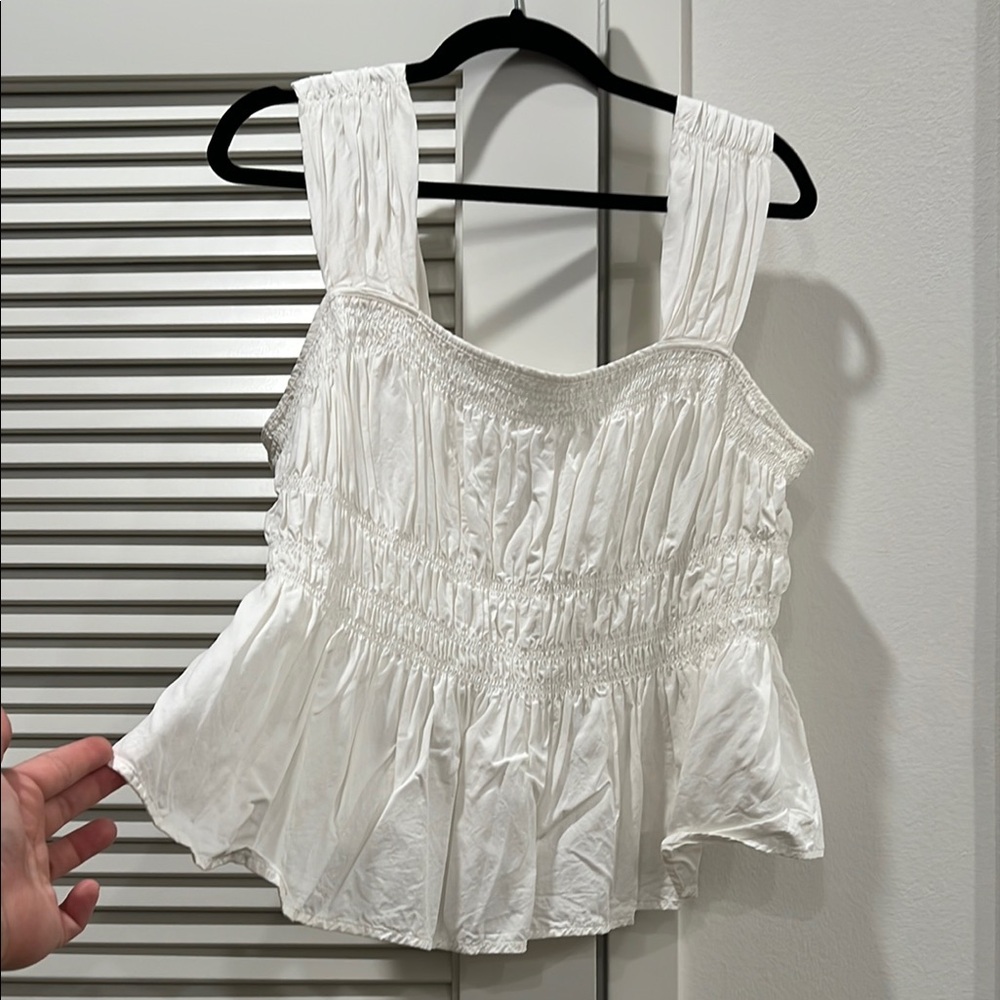 White Tank Blouse
